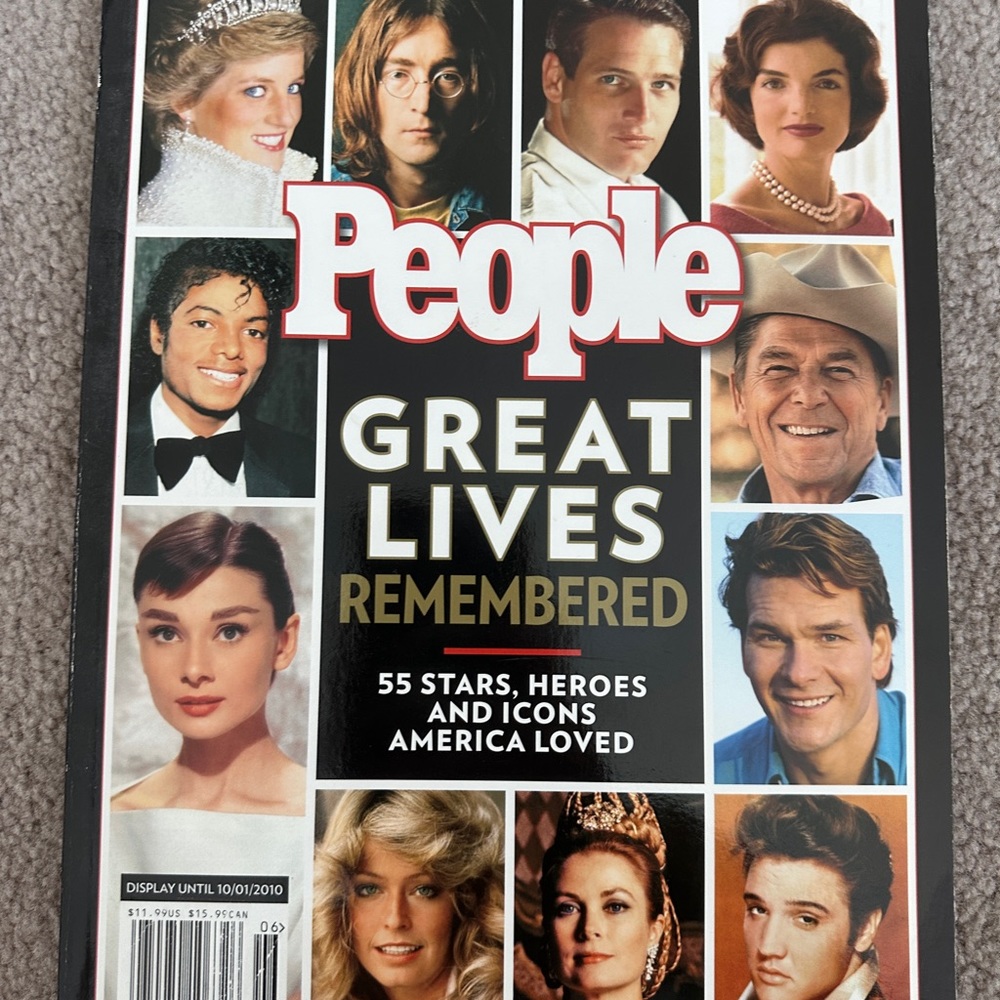 People Magazine: Great Lives Remembered.